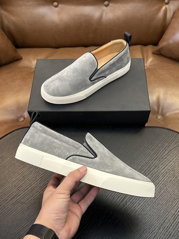 Kiton 남성 송아지가죽 운동화 001-287115
