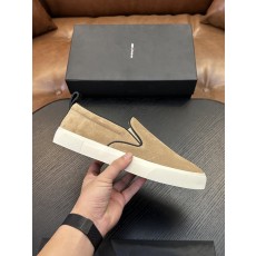 Kiton 남성 송아지 가죽 운동화 001-287116
