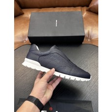 Kiton 남성 송아지가죽 운동화 001-287119