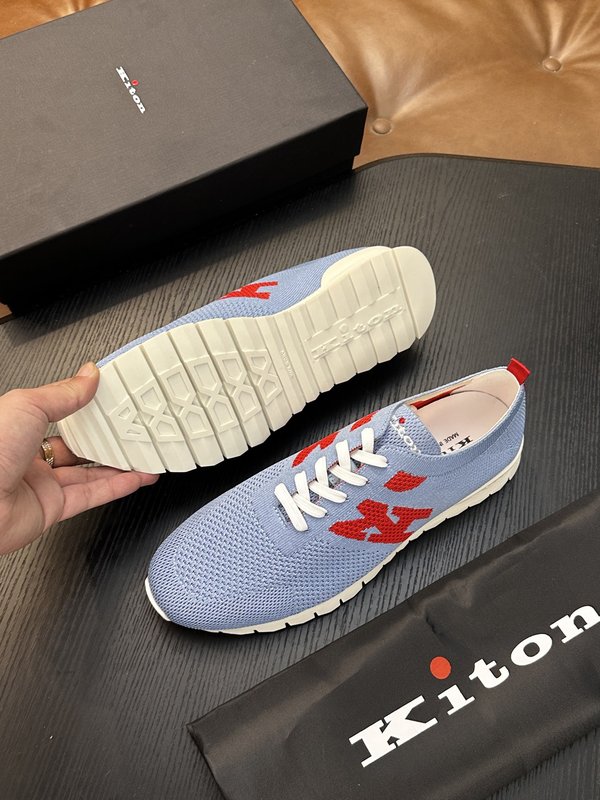 Kiton 남성 니트 운동화 001-287128