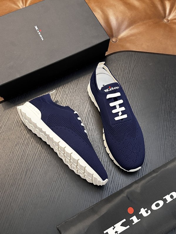 Kiton 남성 니트 운동화 001-287131