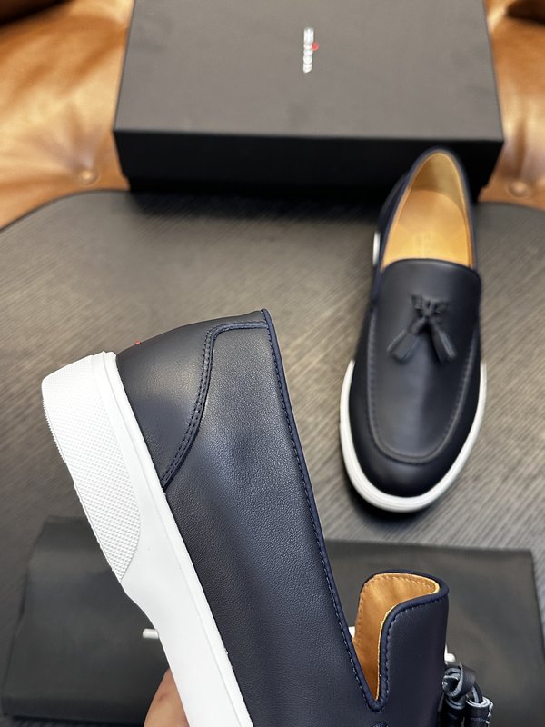 Kiton 남성 소가죽 운동화 001-287138