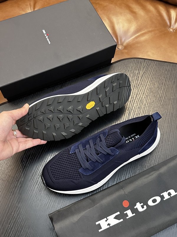 Kiton 남성 니트 운동화 001-287143