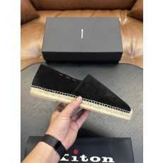 Kiton 남성 소가죽 운동화 001-287154