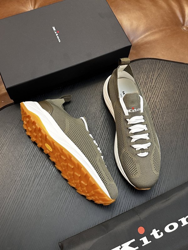 Kiton 남성 니트 운동화 001-287164