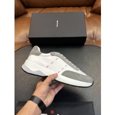 Kiton 남성 송아지가죽 운동화 001-287169