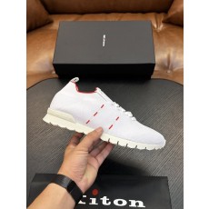 Kiton 남성 니트 소재 운동화 001-287172