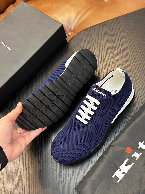 Kiton 남성 니트 스니커즈 001-287186