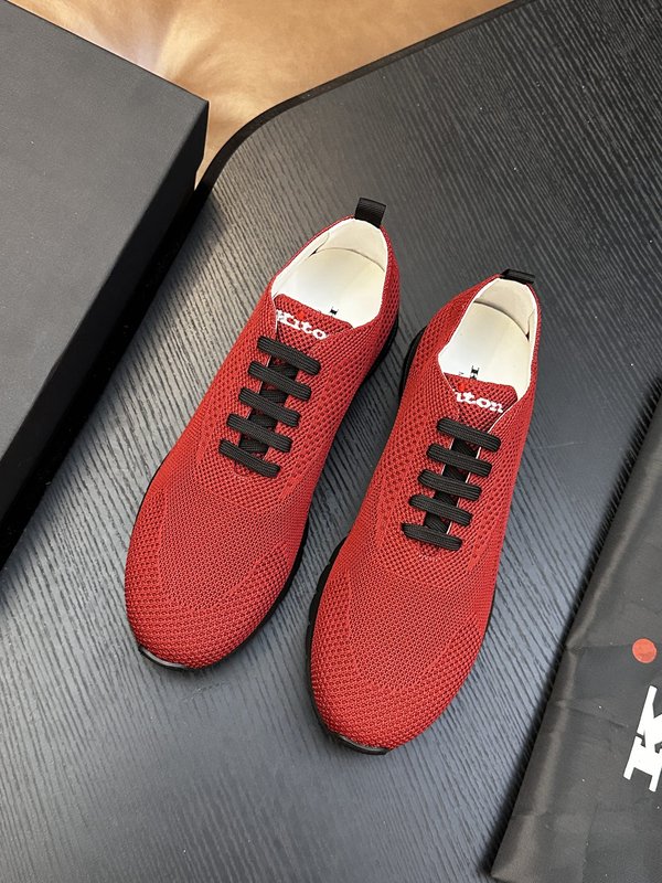 Kiton 남성용 니트 운동화 001-287188