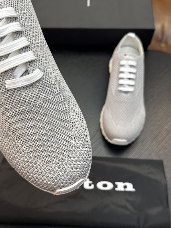 Kiton 남성용 니트 소재 운동화 001-287191