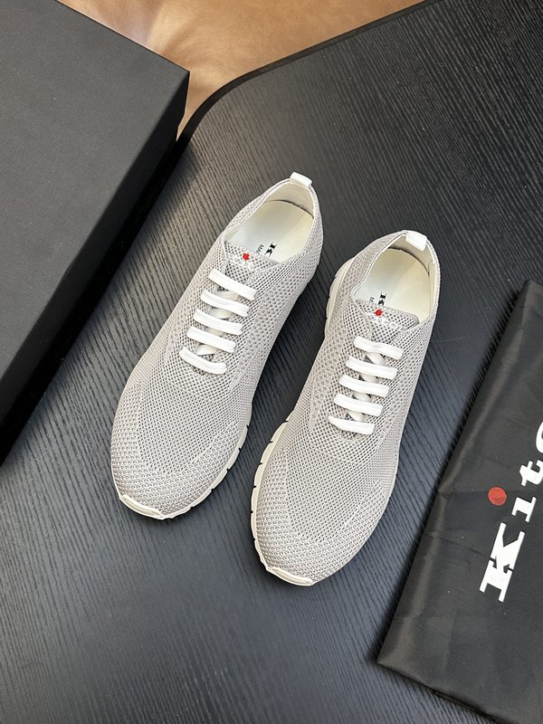 Kiton 남성용 니트 소재 운동화 001-287191