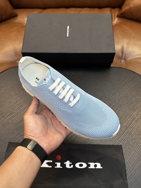 Kiton 남성 니트 스니커즈 001-287192