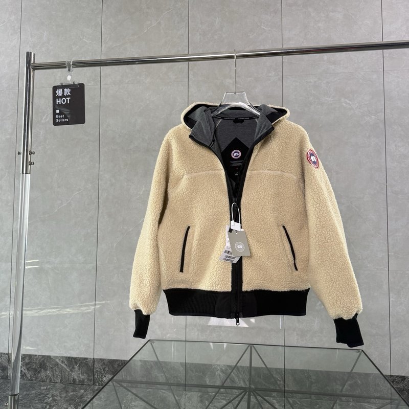 캐나다구스 Simcoe 지퍼 후드 플리스 자켓 여성 001-287277